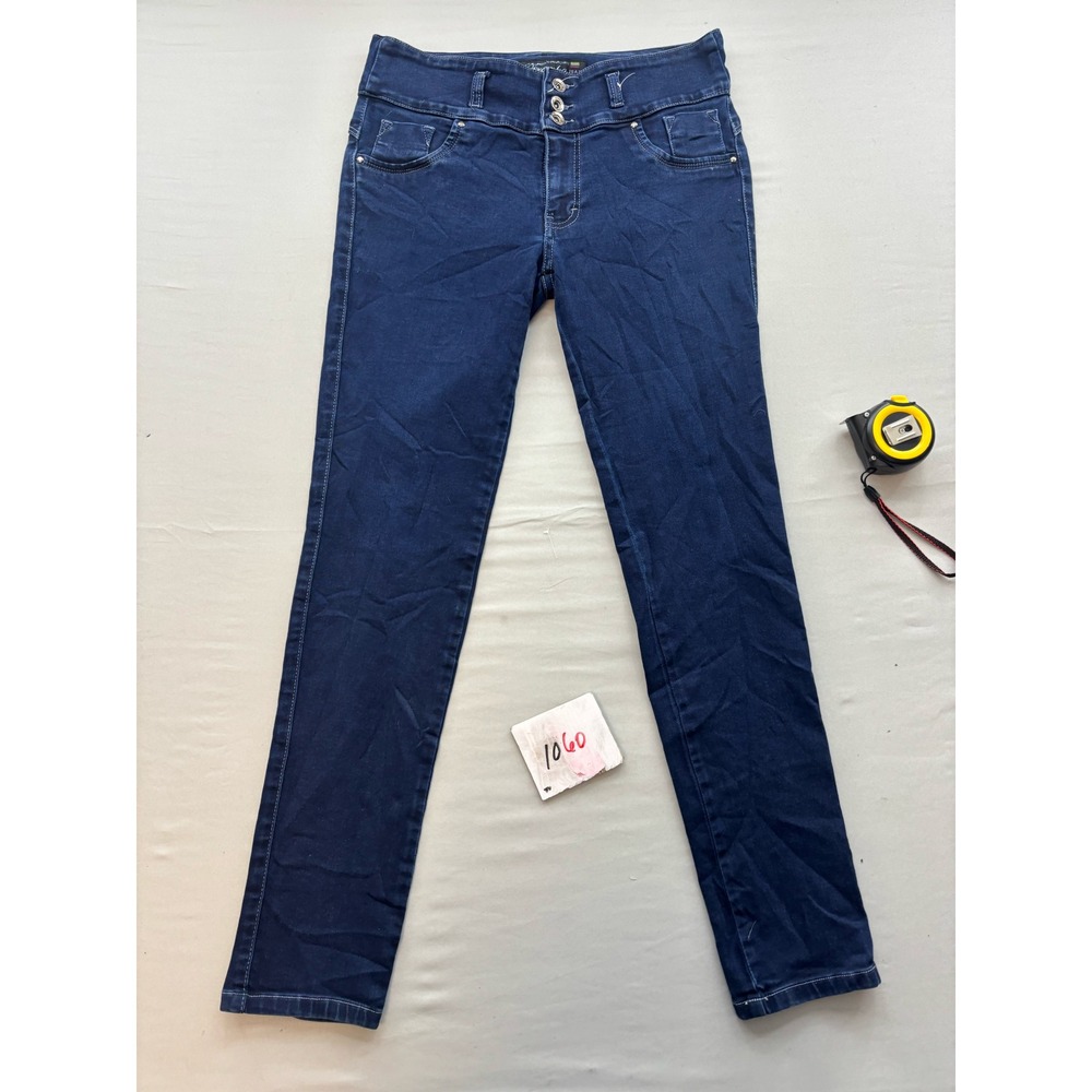Franka Original Levanta Cola Dark Wash Skinny Jeans High Rise Colombian Size 13